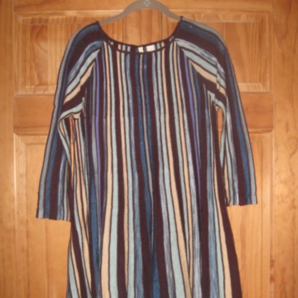 Moth Striped Sweater Dress